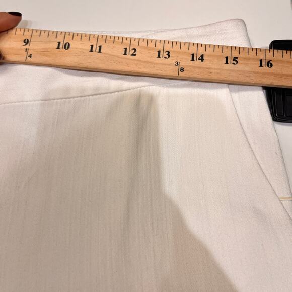 Alexis White Alexander Side Tie Flare Pants Sz Medium - Picture 9 of 13